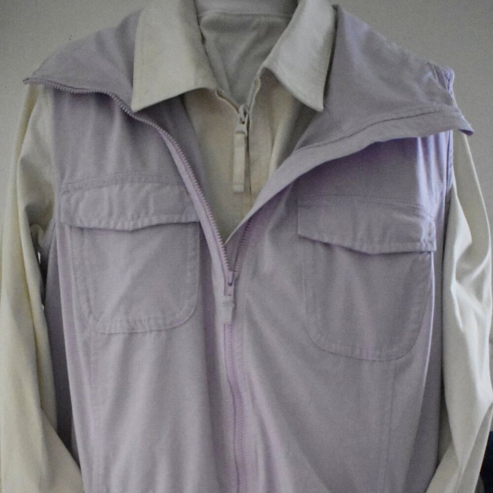 Duluth Trading Company Purple Zip Vest XL from Indoniesia